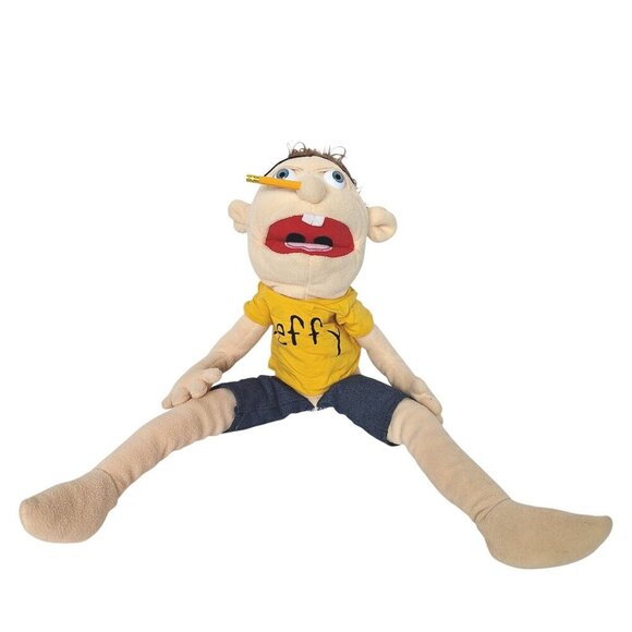 Jeffy Puppet SML Plush Toy Stuffed Boy Doll 24 Inch - Picture 1 of 6
